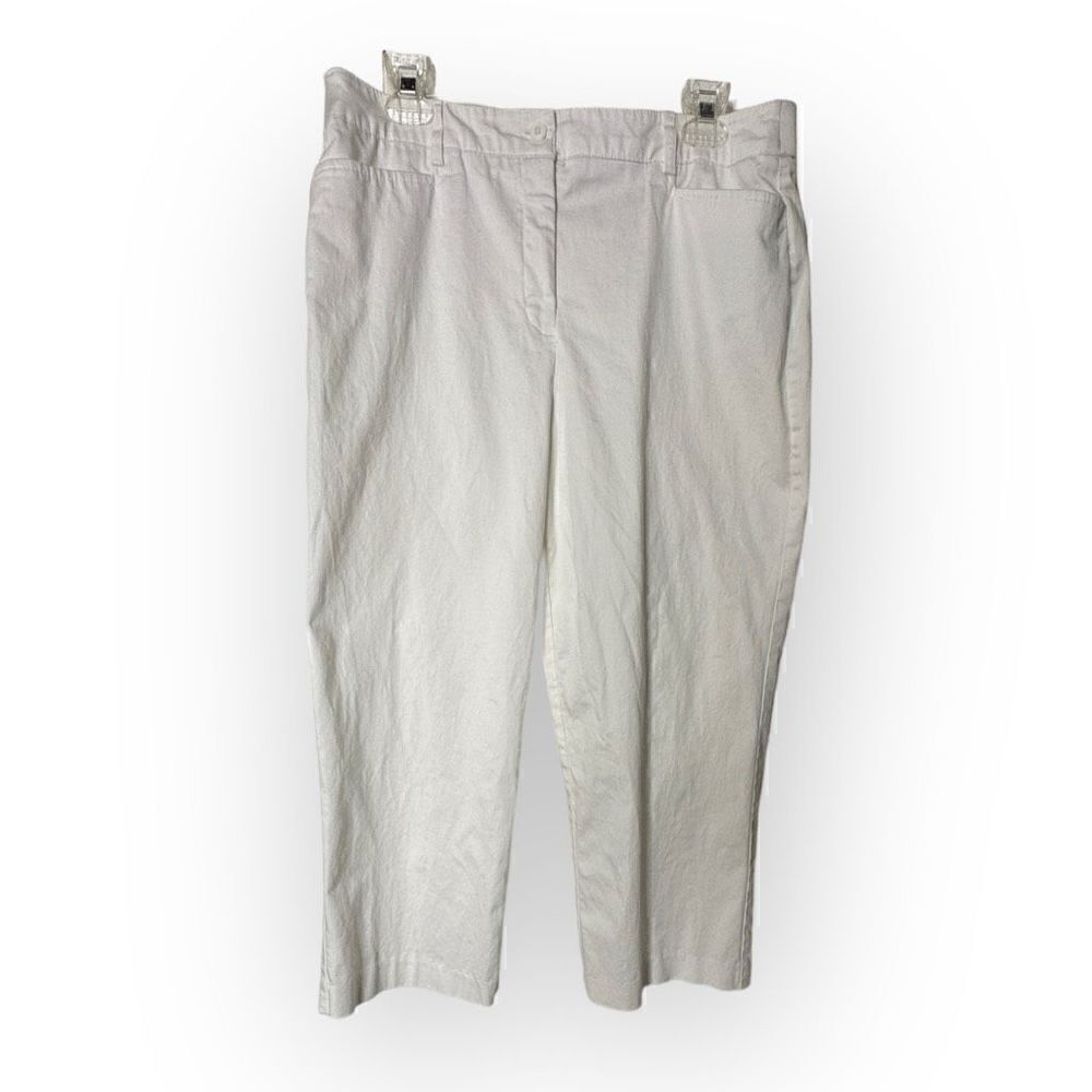 Briggs New York white Pants Size 12 nylon/spandex